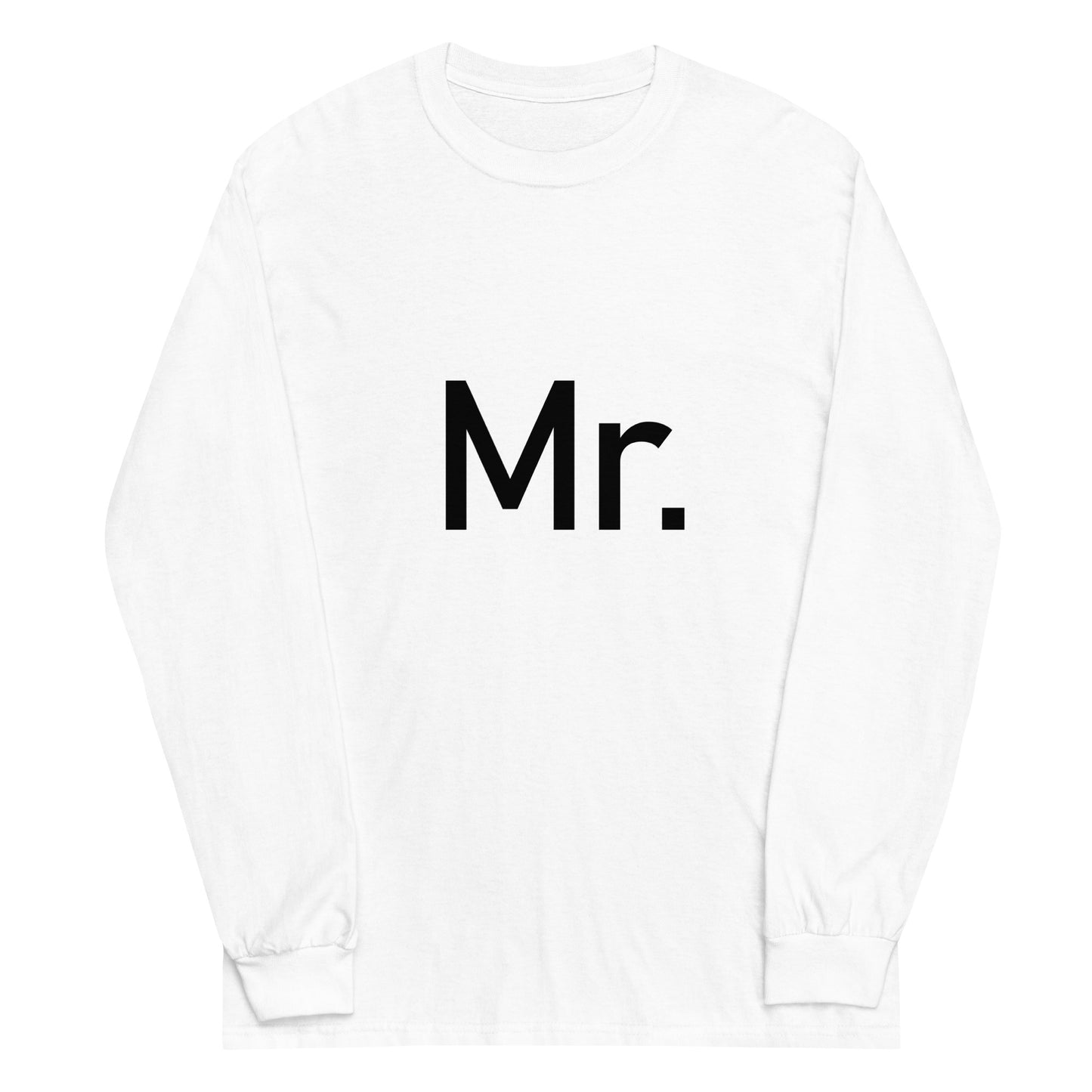 Mr. - Sustainably Made Long Sleeve Tee