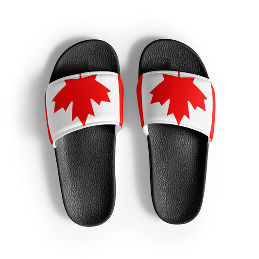 Canada Flag - Sustainably Made Men’s slides