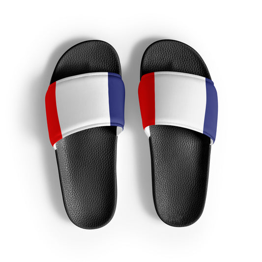 France Flag - Sustainably Made Men’s slides