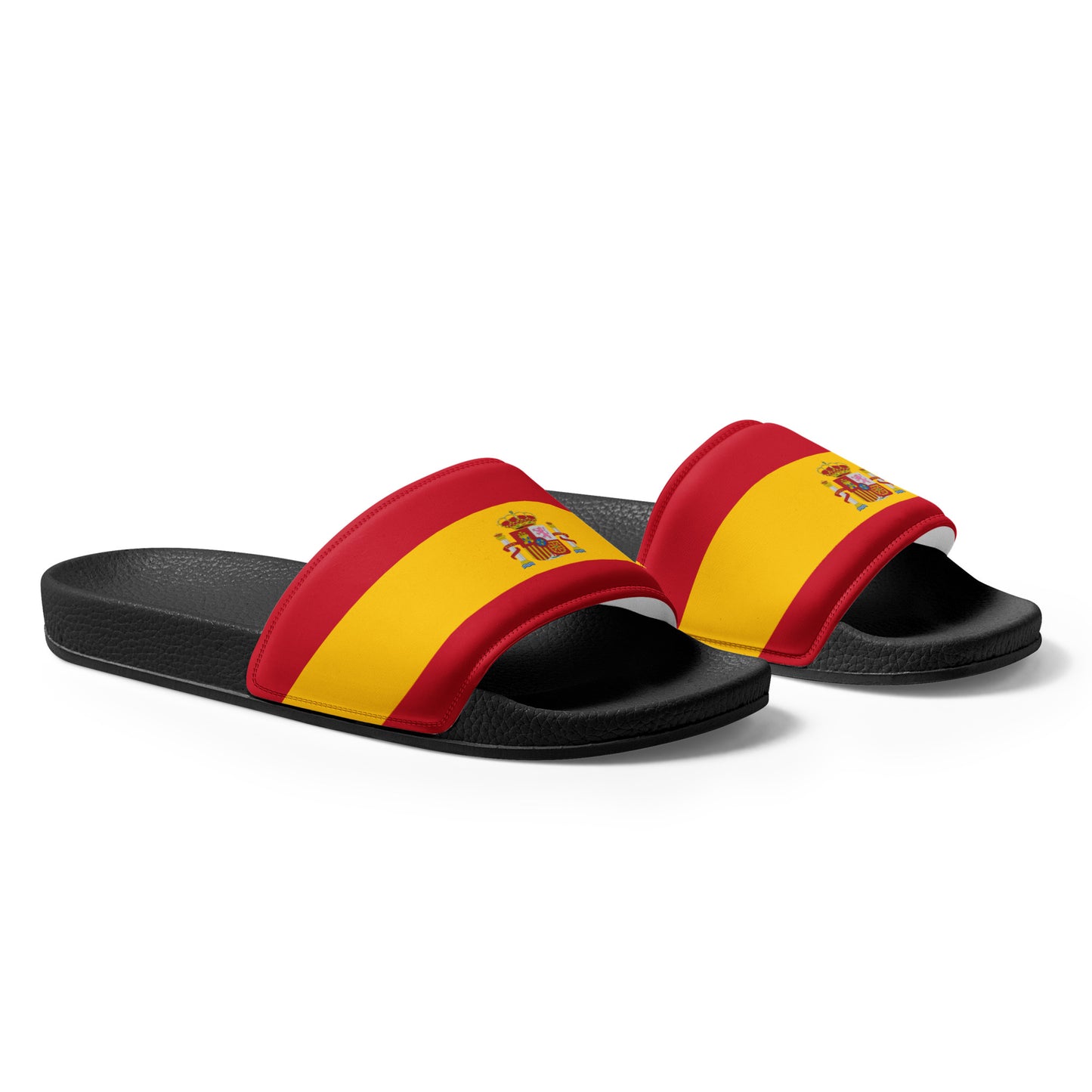Spain Flag - Sustainably Made Men’s slides