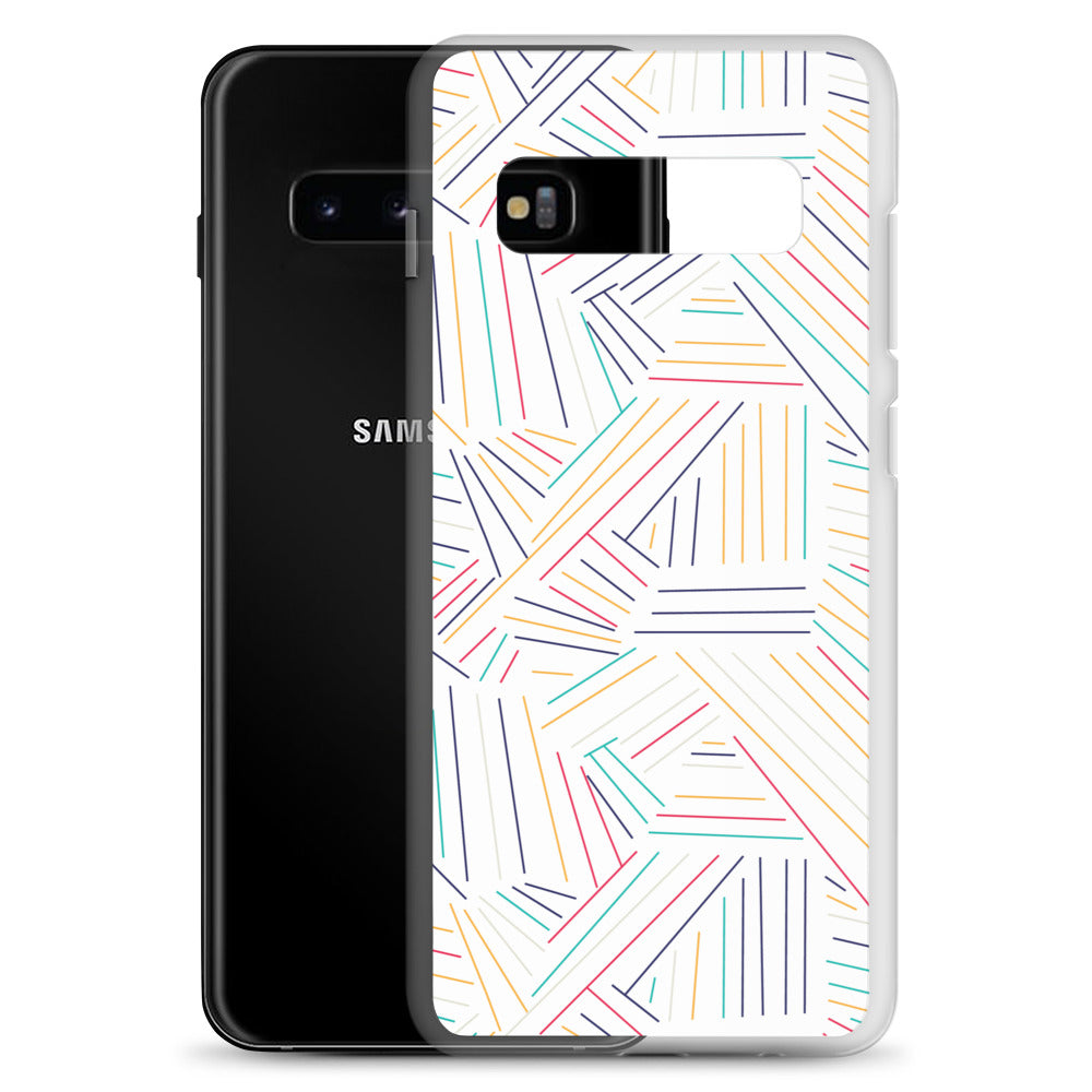 Colorful Lines - Sustainably Made Samsung Case