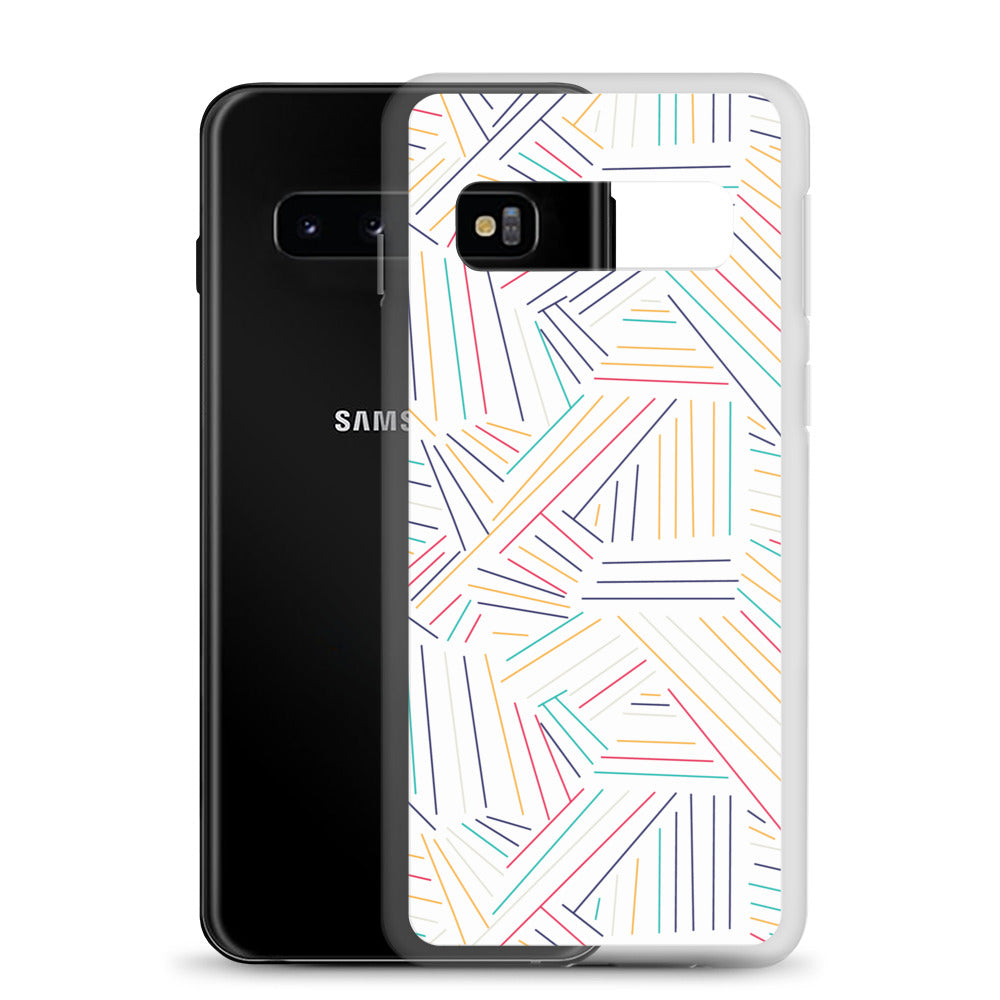 Colorful Lines - Sustainably Made Samsung Case