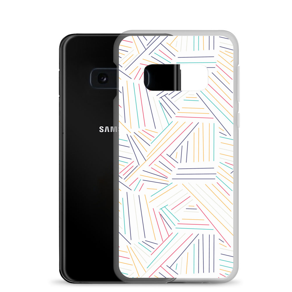 Colorful Lines - Sustainably Made Samsung Case