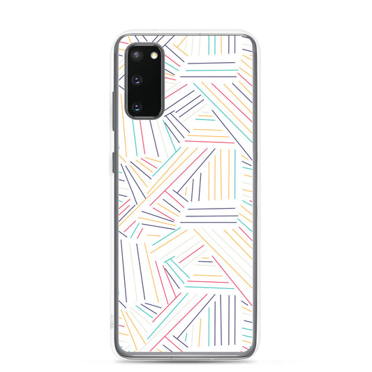 Colorful Lines - Sustainably Made Samsung Case