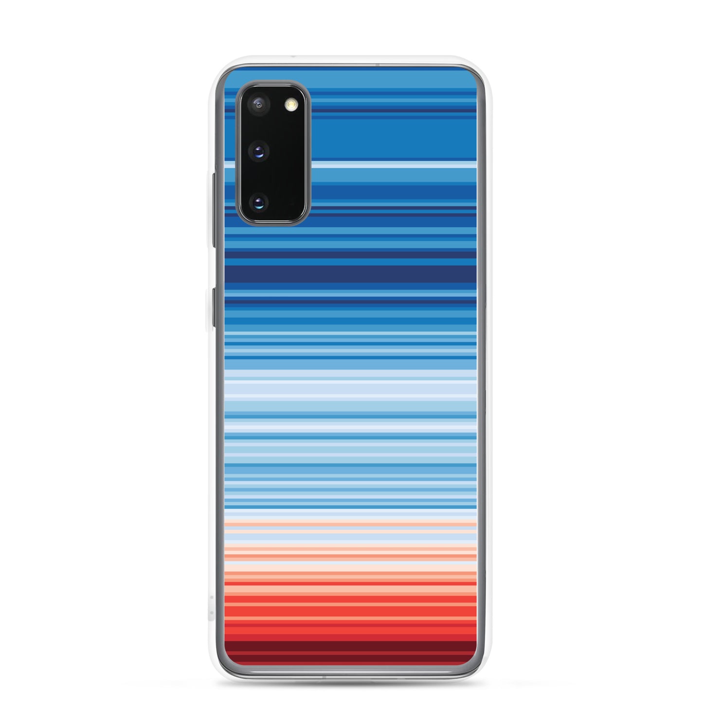 Climate Change Global Warming Stripes - Sustainably Made Samsung Case