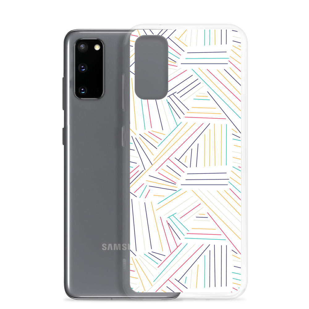 Colorful Lines - Sustainably Made Samsung Case