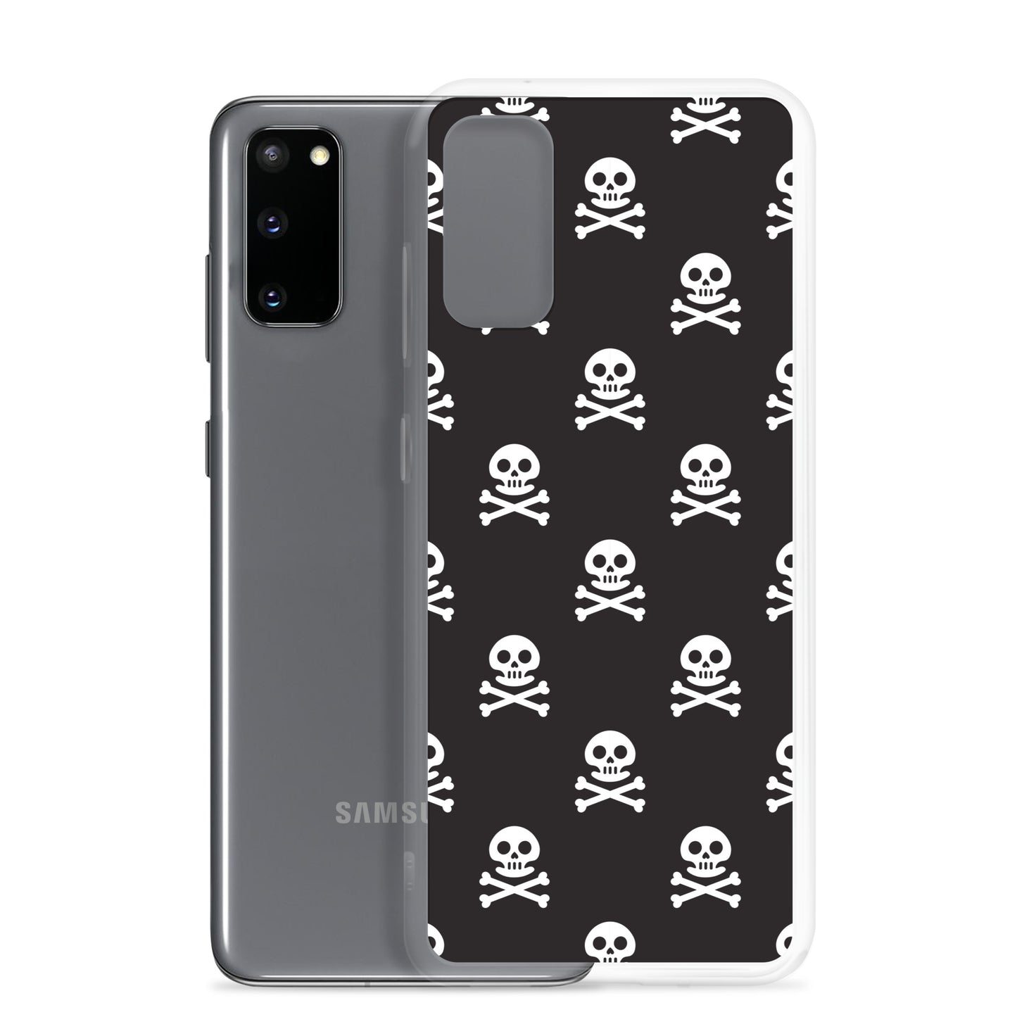 Black Skull - Sustainably Made Samsung Case