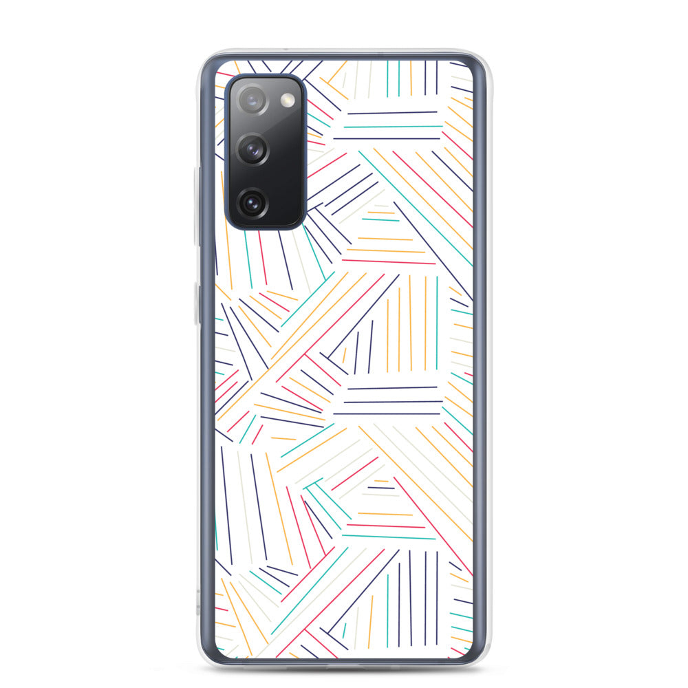 Colorful Lines - Sustainably Made Samsung Case