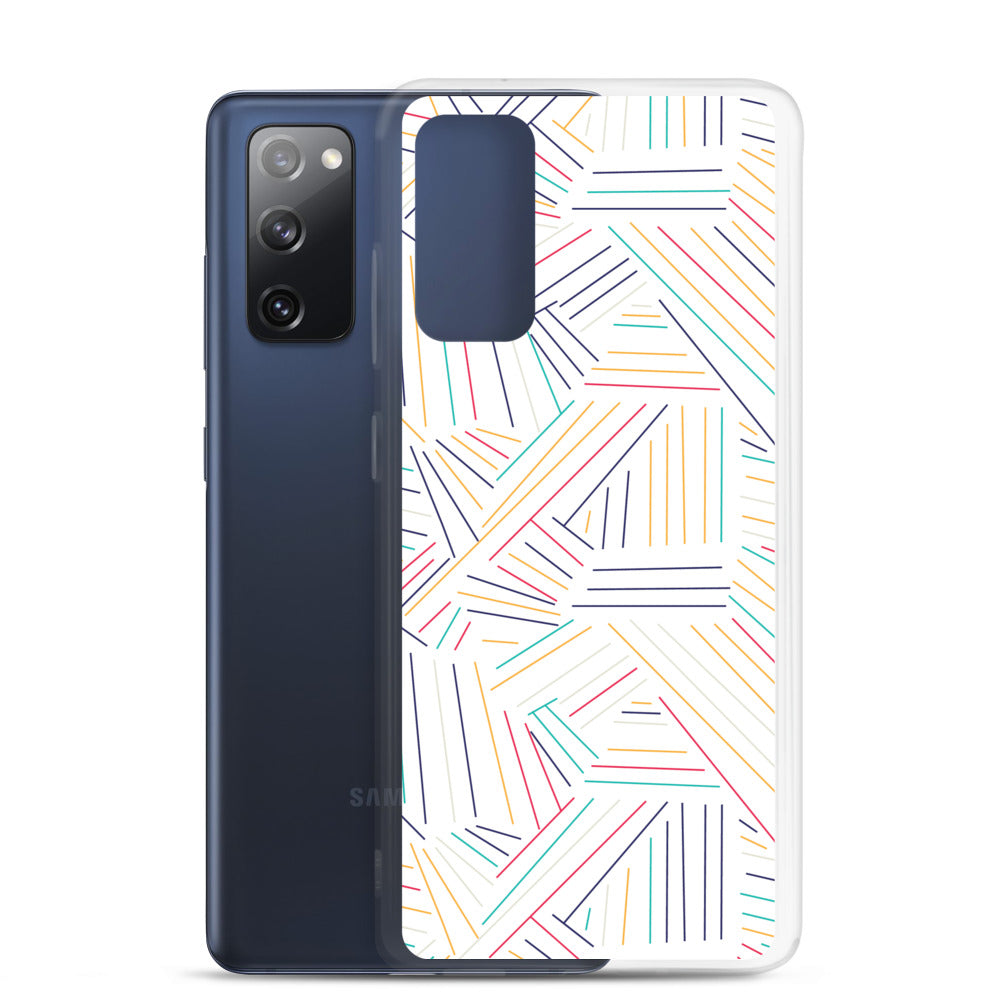 Colorful Lines - Sustainably Made Samsung Case