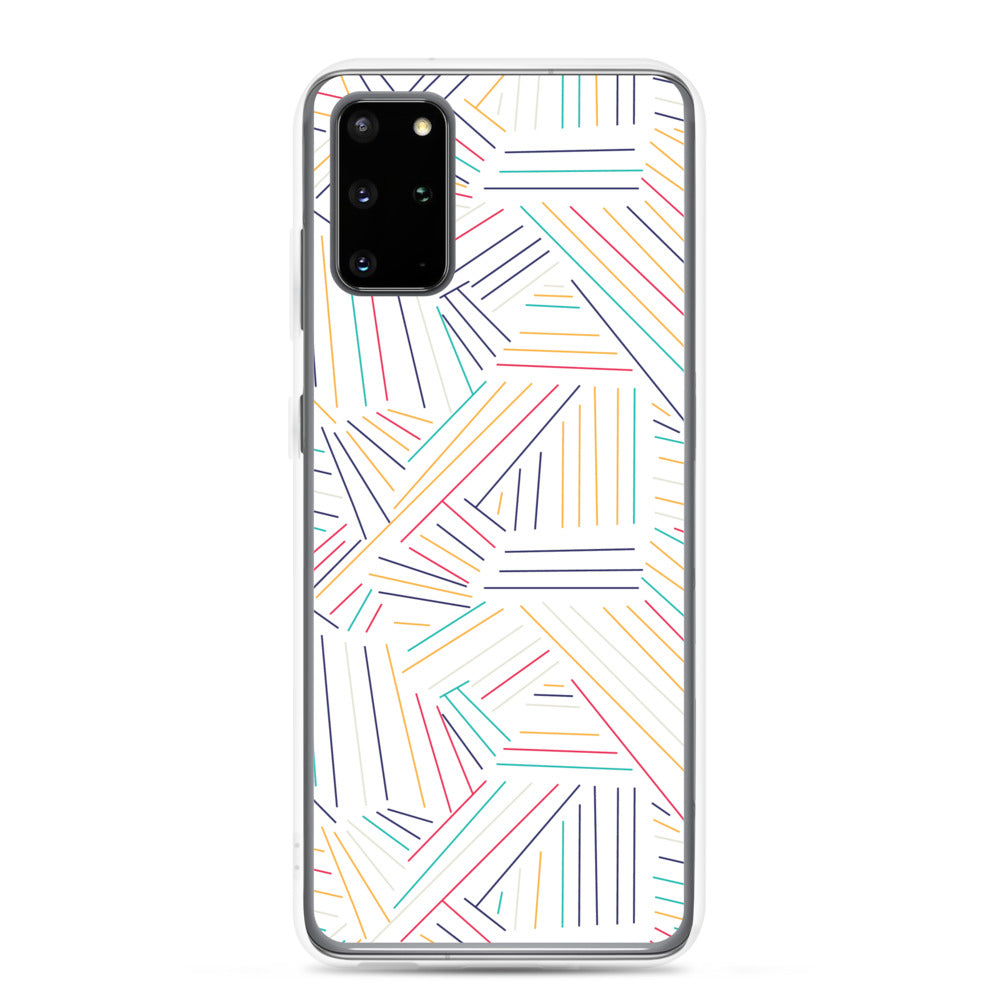 Colorful Lines - Sustainably Made Samsung Case