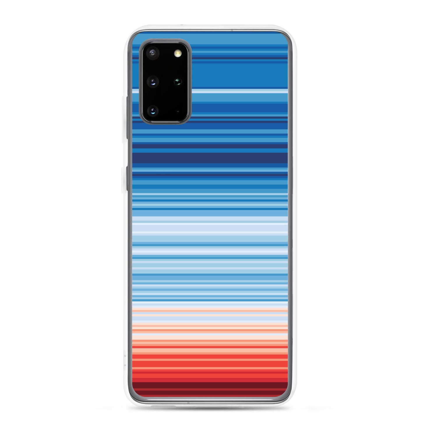 Climate Change Global Warming Stripes - Sustainably Made Samsung Case