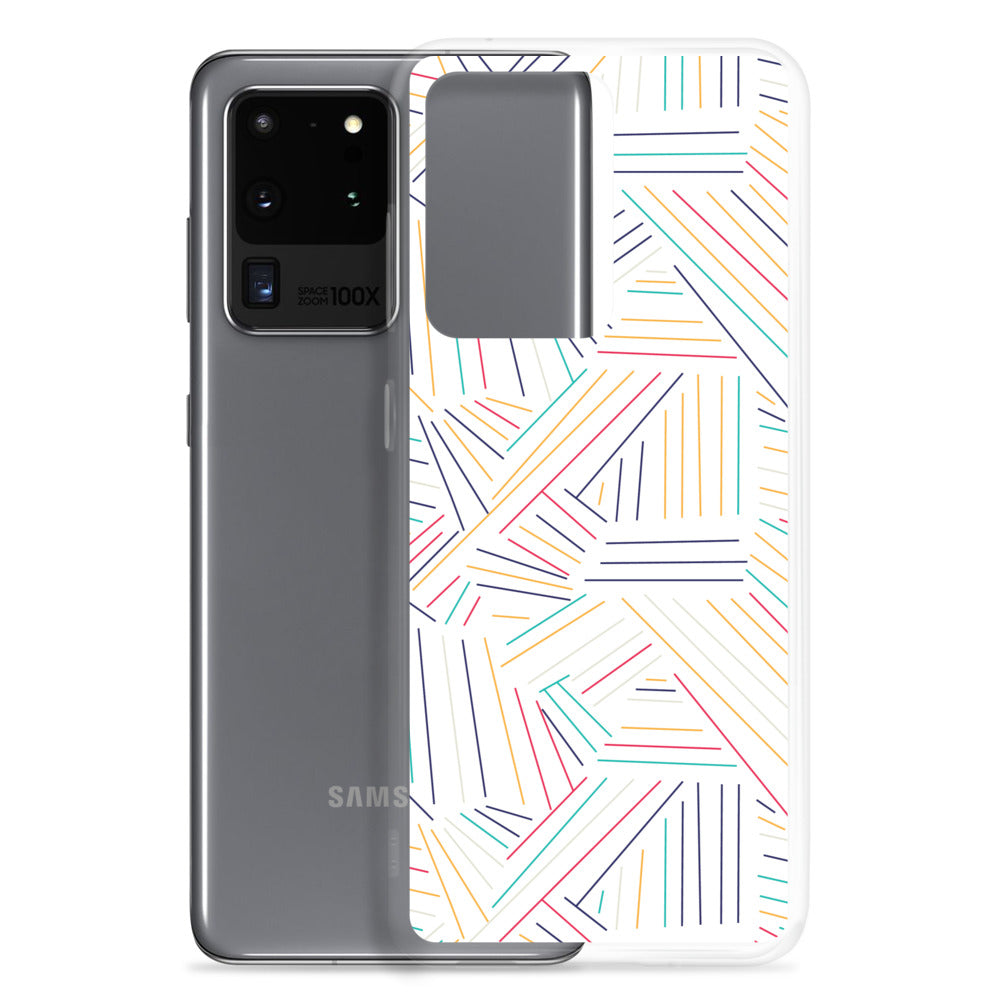 Colorful Lines - Sustainably Made Samsung Case