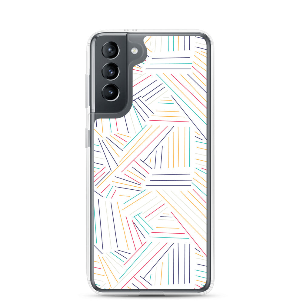 Colorful Lines - Sustainably Made Samsung Case