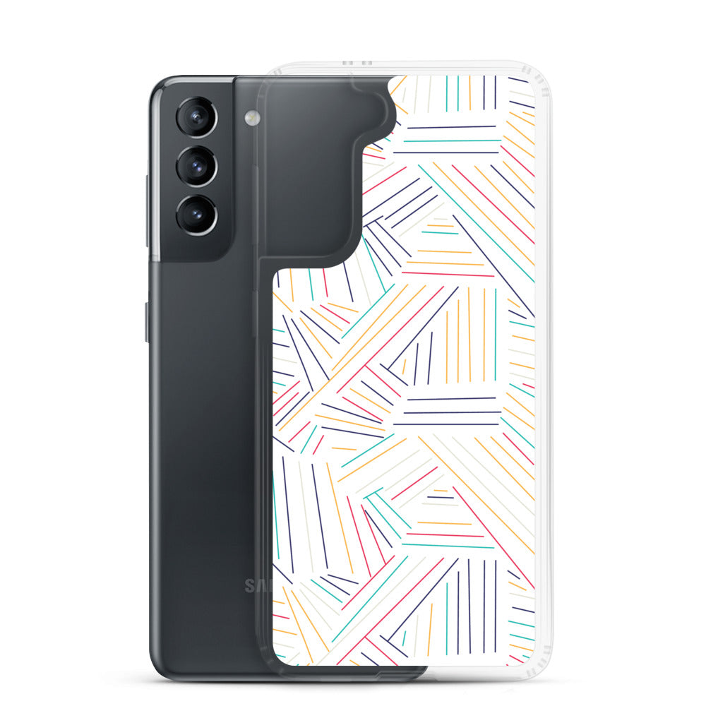 Colorful Lines - Sustainably Made Samsung Case