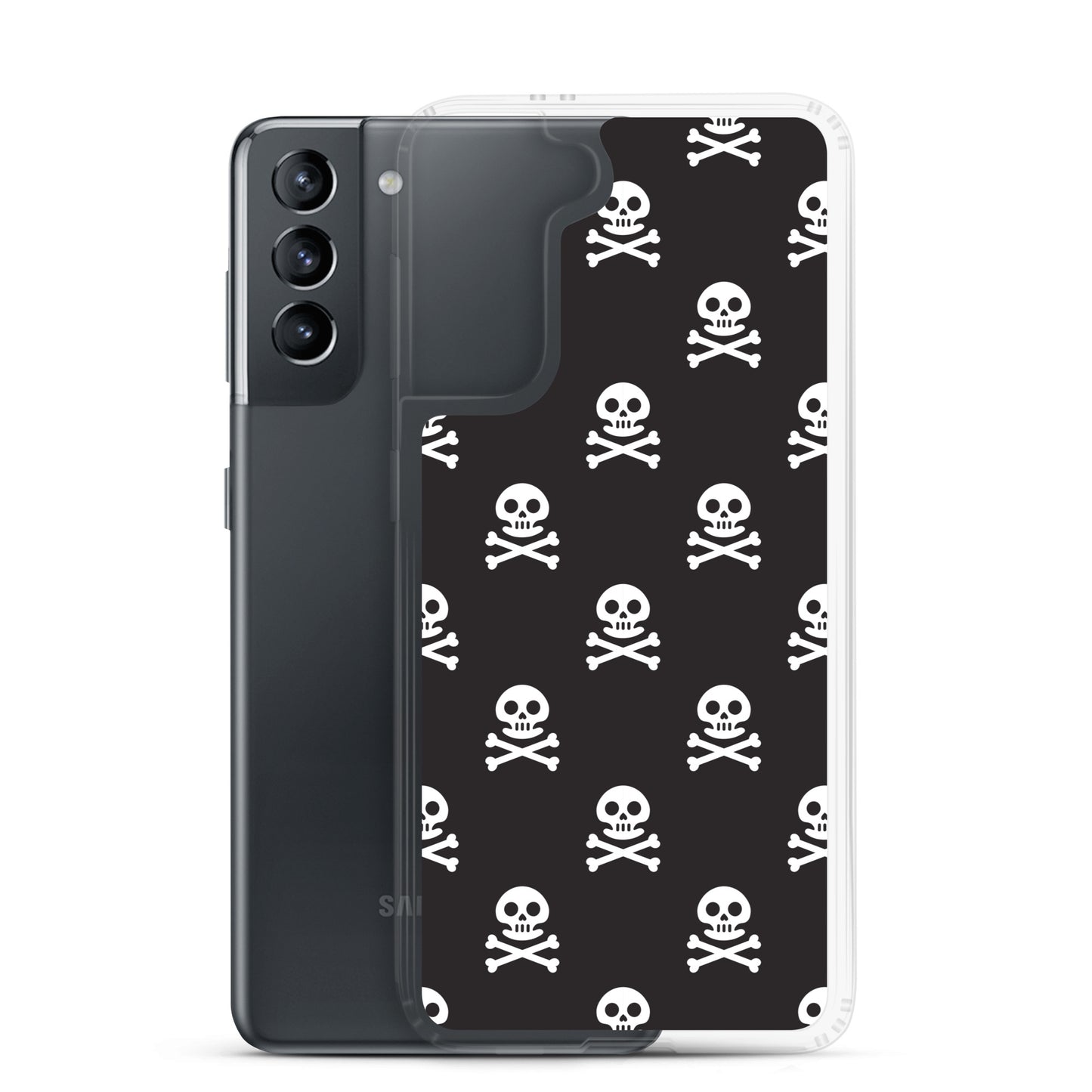 Black Skull - Sustainably Made Samsung Case