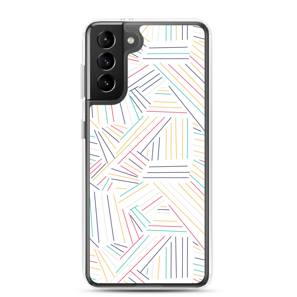 Colorful Lines - Sustainably Made Samsung Case