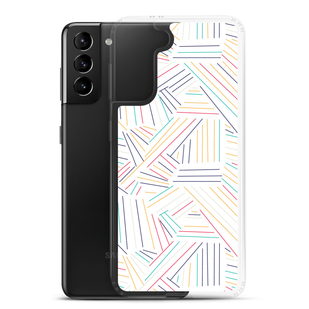 Colorful Lines - Sustainably Made Samsung Case