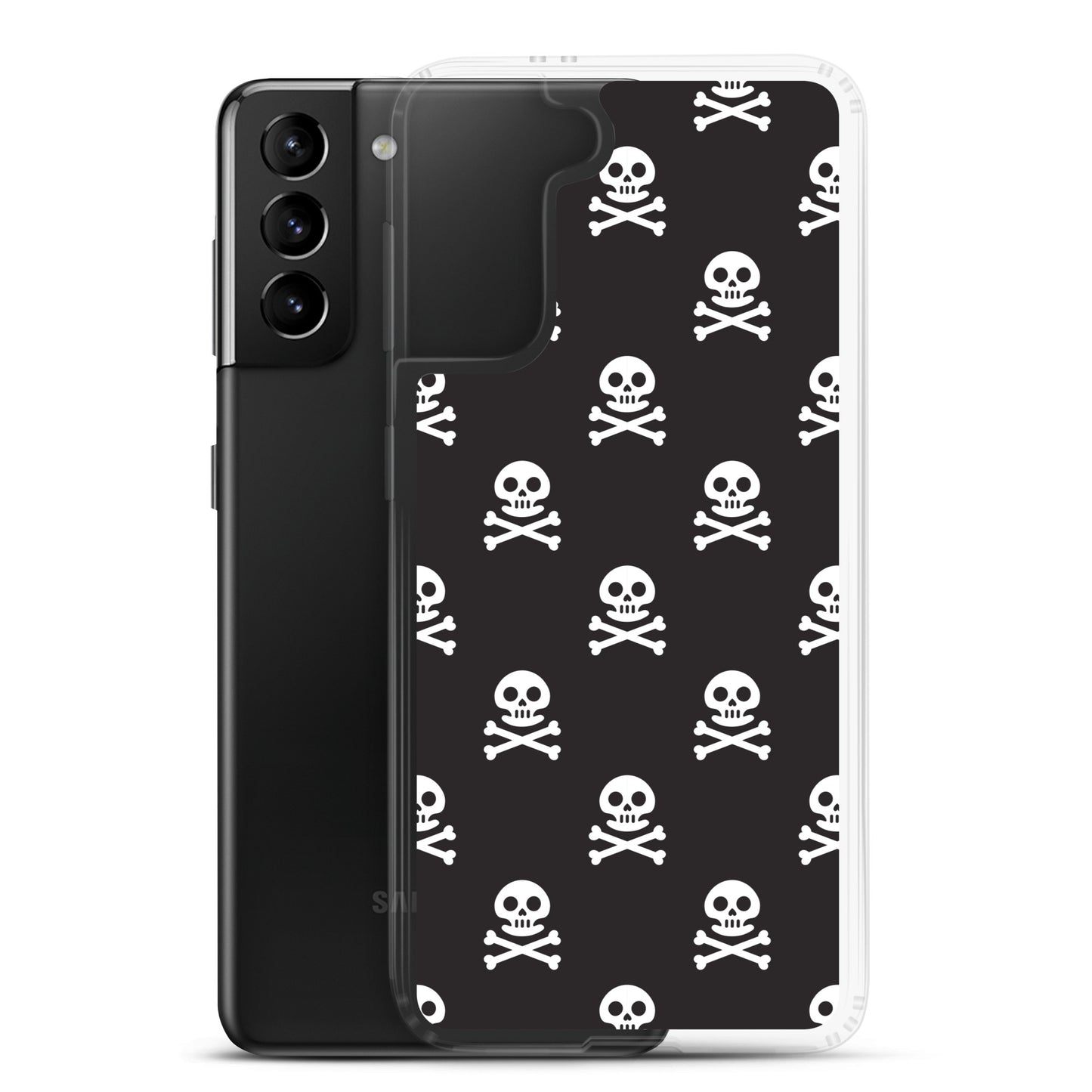 Black Skull - Sustainably Made Samsung Case