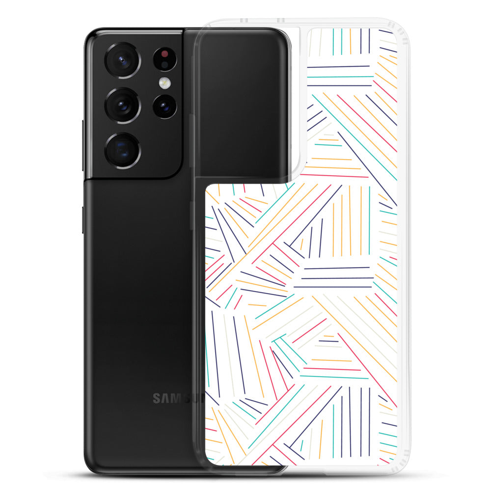 Colorful Lines - Sustainably Made Samsung Case
