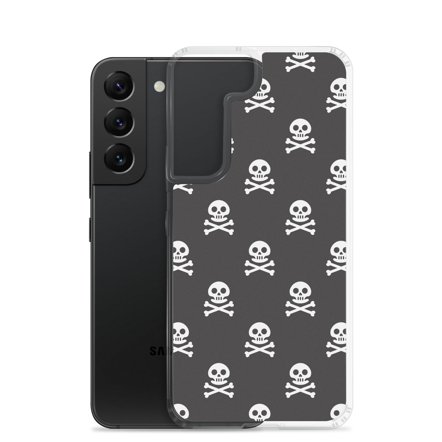 Black Skull - Sustainably Made Samsung Case