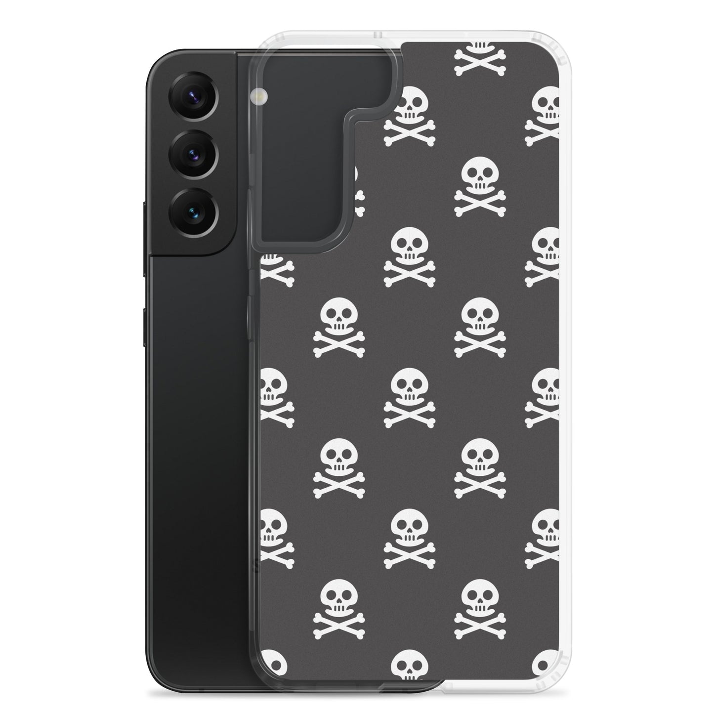 Black Skull - Sustainably Made Samsung Case