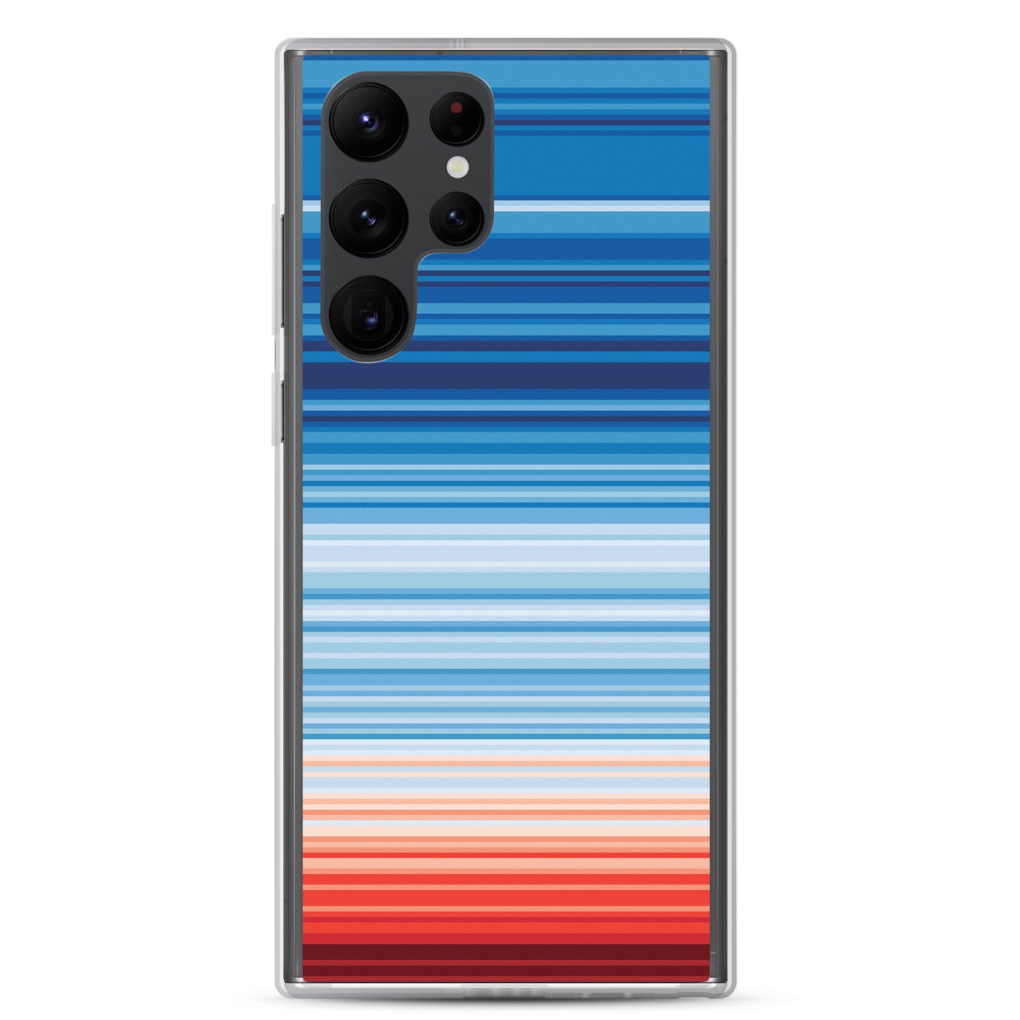 Climate Change Global Warming Stripes - Sustainably Made Samsung Case