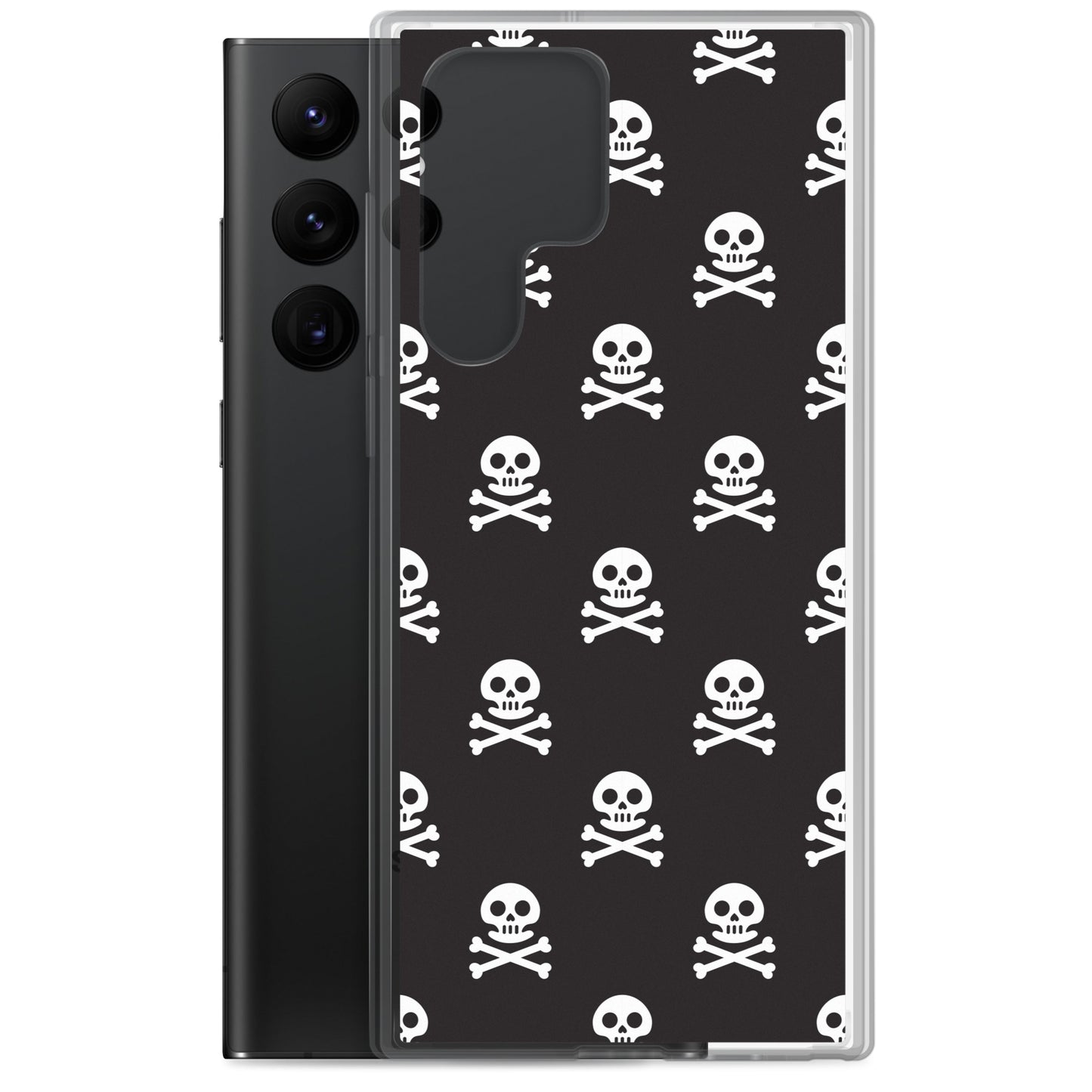 Black Skull - Sustainably Made Samsung Case