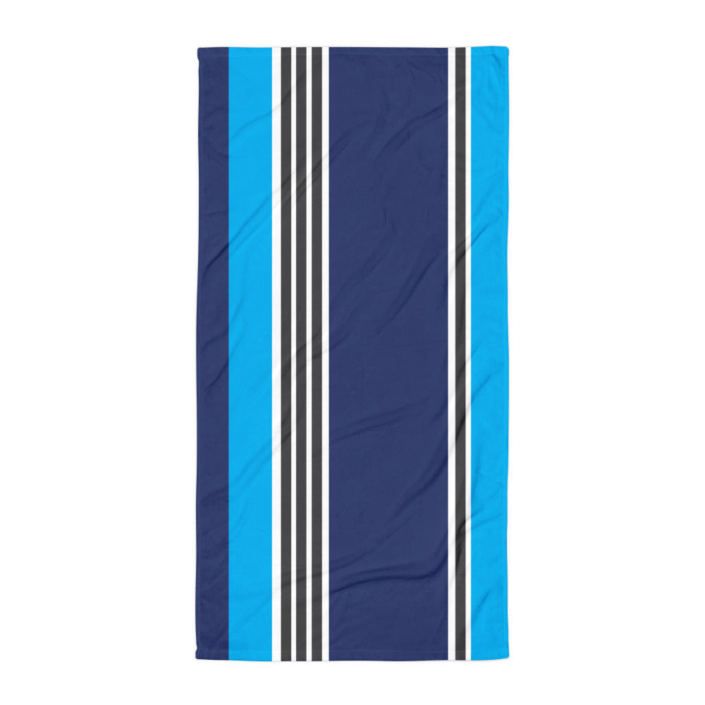 Vertical Blue - Sustainably Made Towel