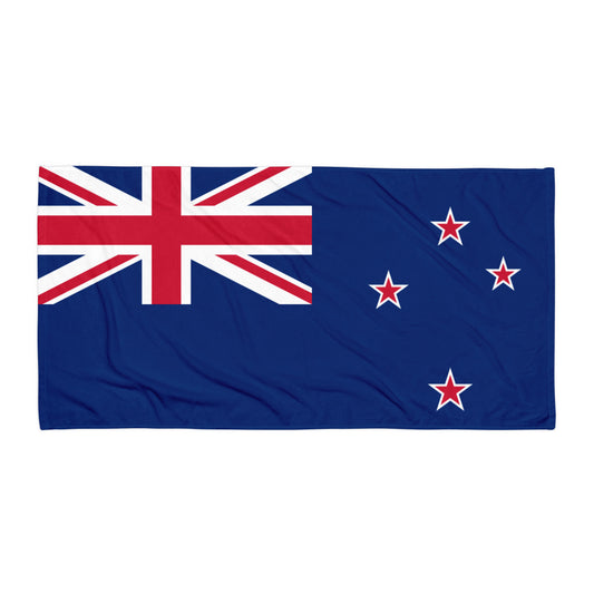 New Zealand Flag - Sustainably Made Towel