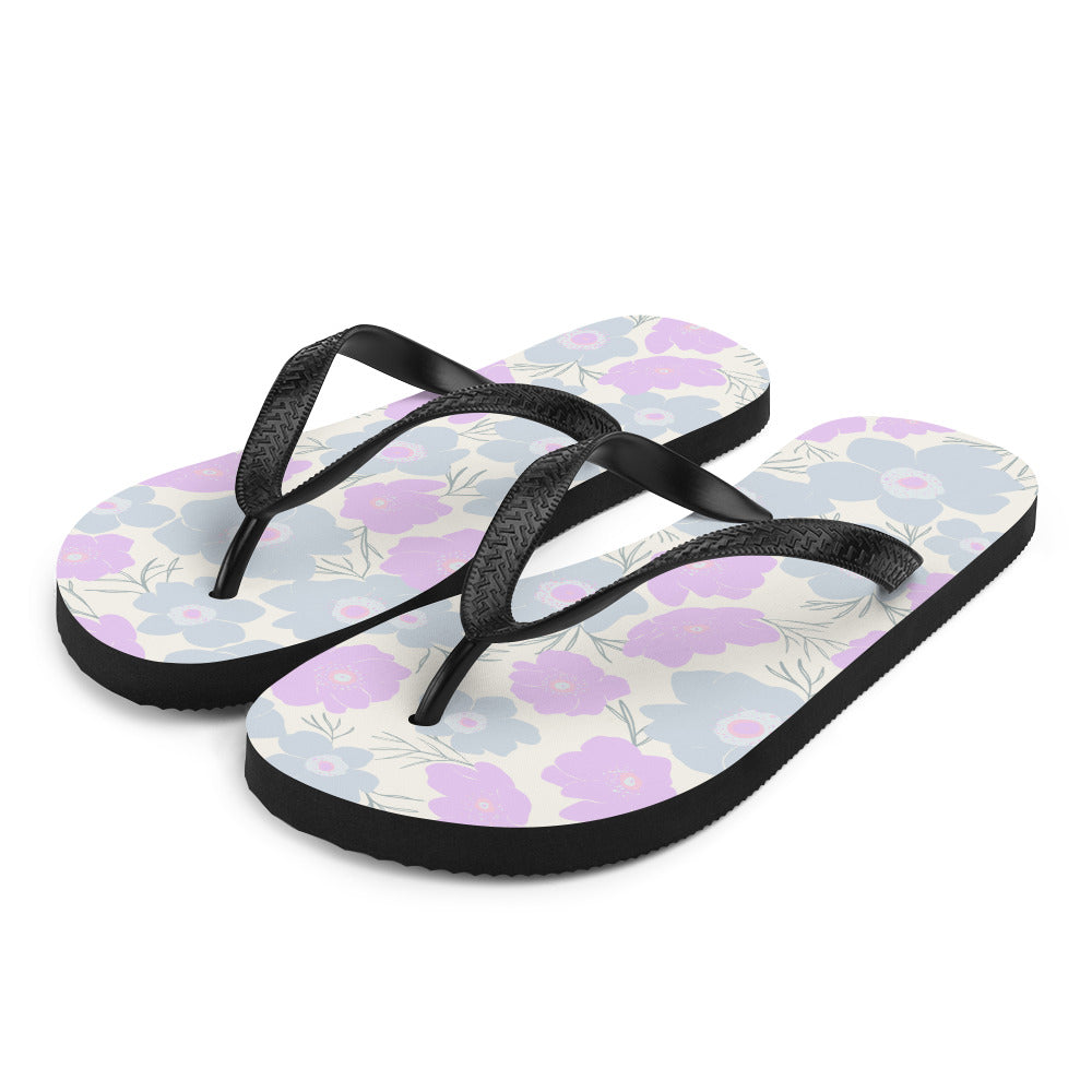 Pastel Floral - Sustainably Made Flip-Flops