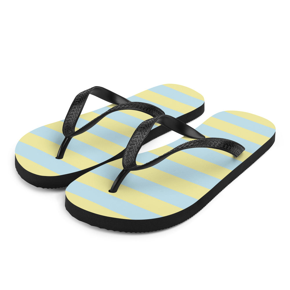 Blue Yellow - Sustainably Made Flip-Flops