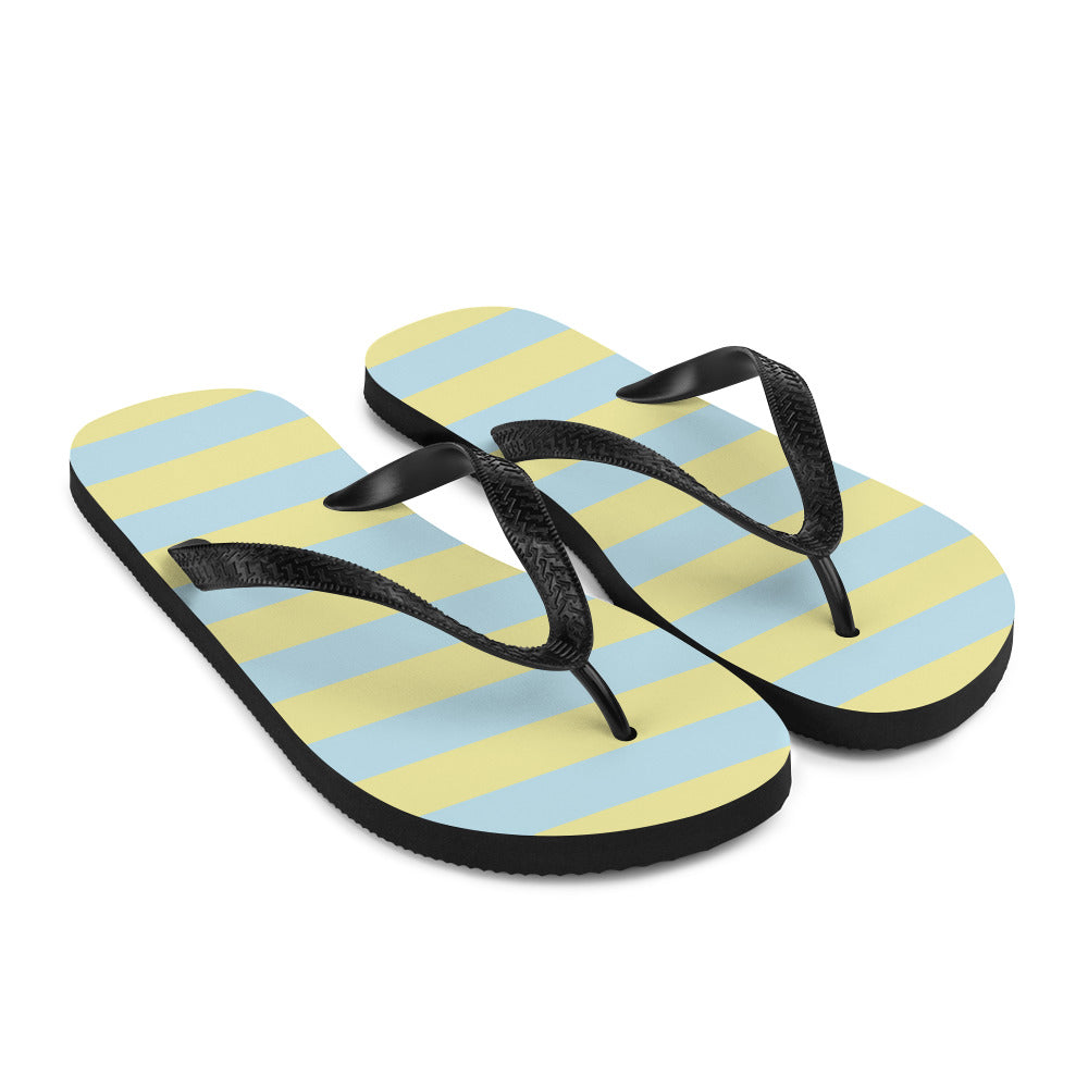 Blue Yellow - Sustainably Made Flip-Flops