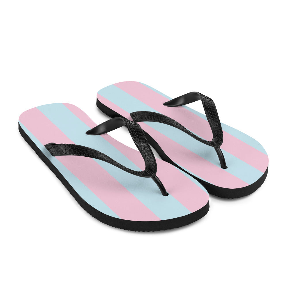 Pink Blue - Sustainably Made Flip-Flops