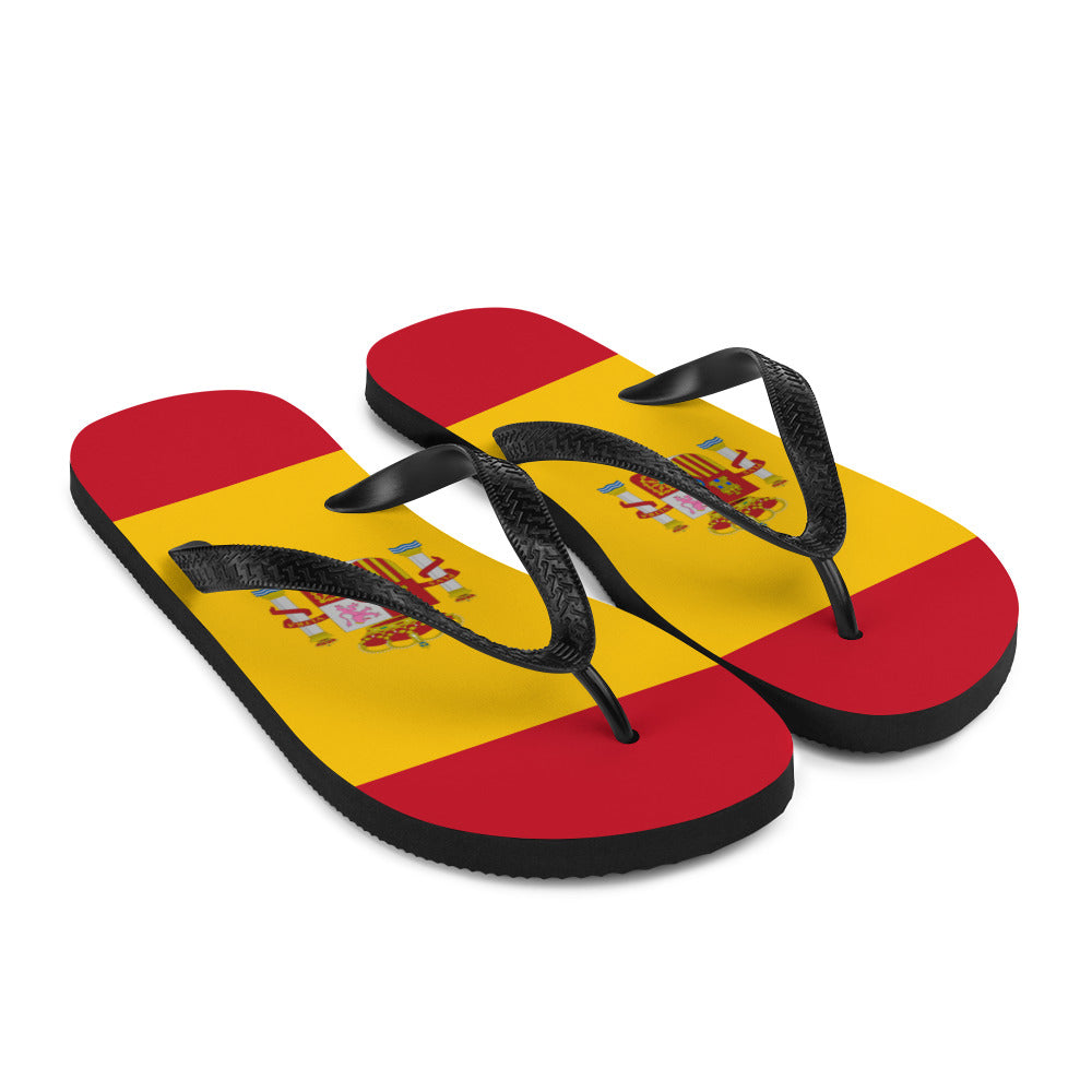 Spain Flag - Sustainably Made Flip-Flops