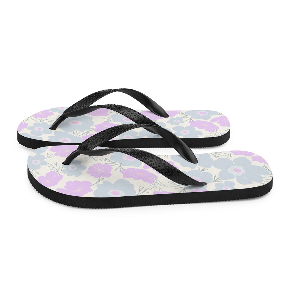 Pastel Floral - Sustainably Made Flip-Flops