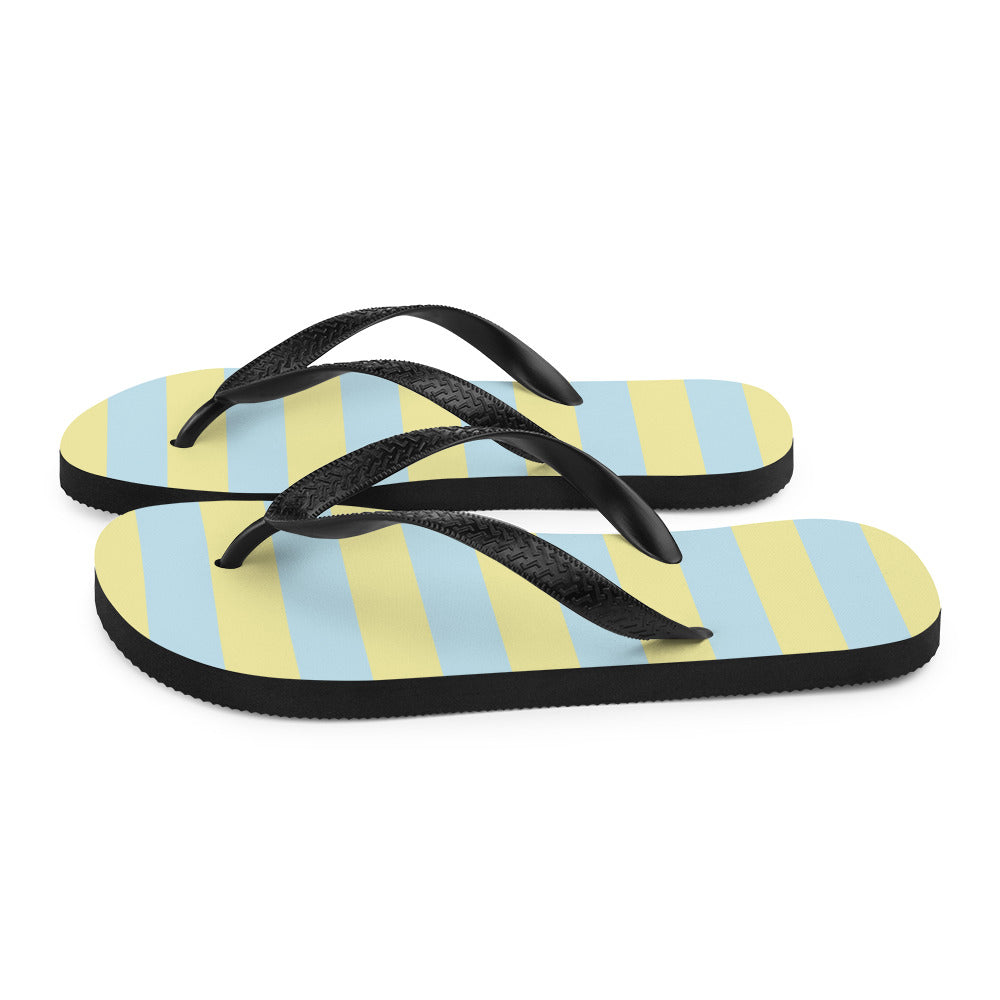 Blue Yellow - Sustainably Made Flip-Flops