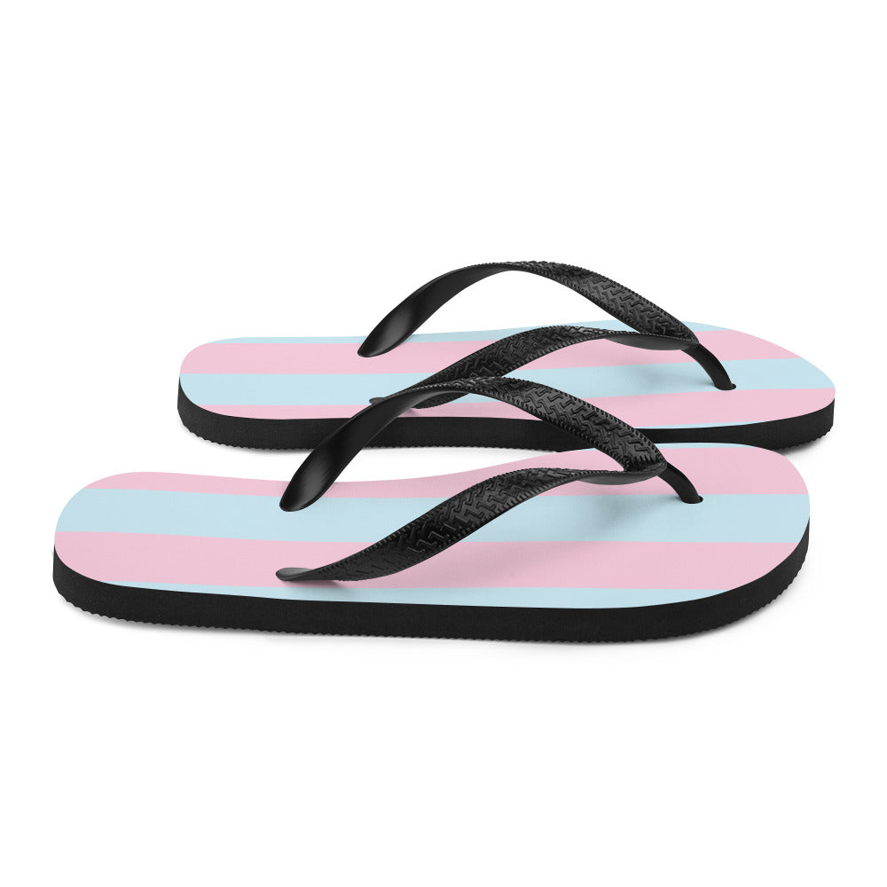 Pink Blue - Sustainably Made Flip-Flops