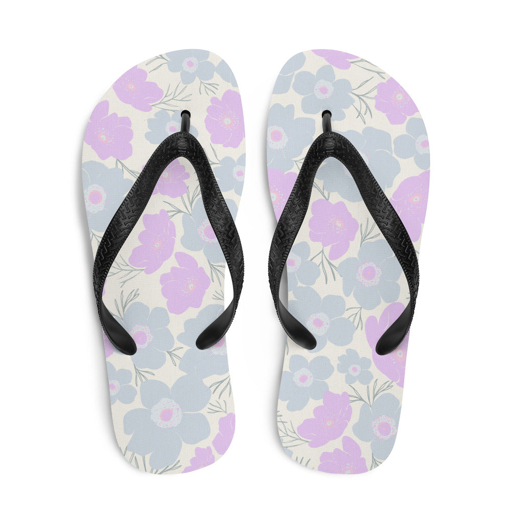 Pastel Floral - Sustainably Made Flip-Flops