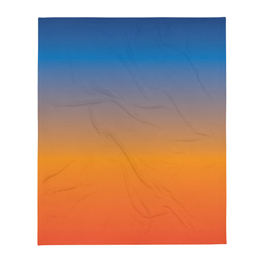 Sunset - Sustainably Made Throw Blanket