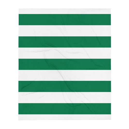Sailor Green - Sustainably Made Throw Blanket