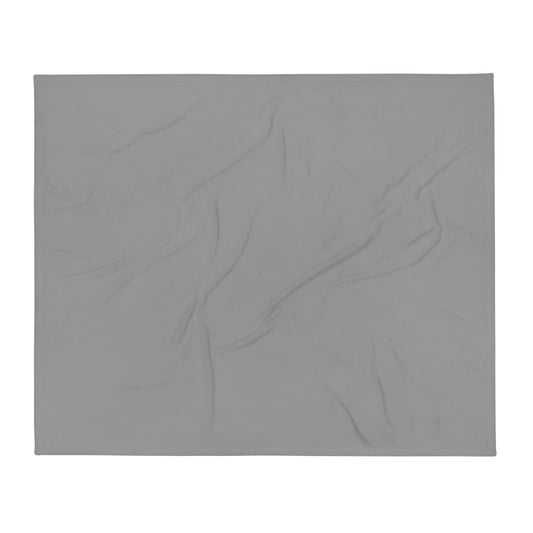 Grey - Sustainably Made Throw Blanket