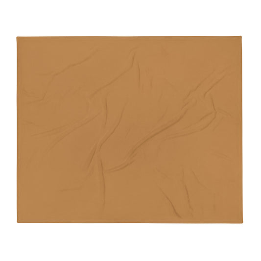 Caramel - Sustainably Made Throw Blanket