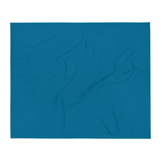 Cobalt - Sustainably Made Throw Blanket