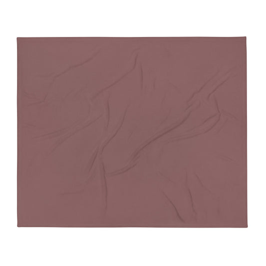 Plum - Sustainably Made Throw Blanket