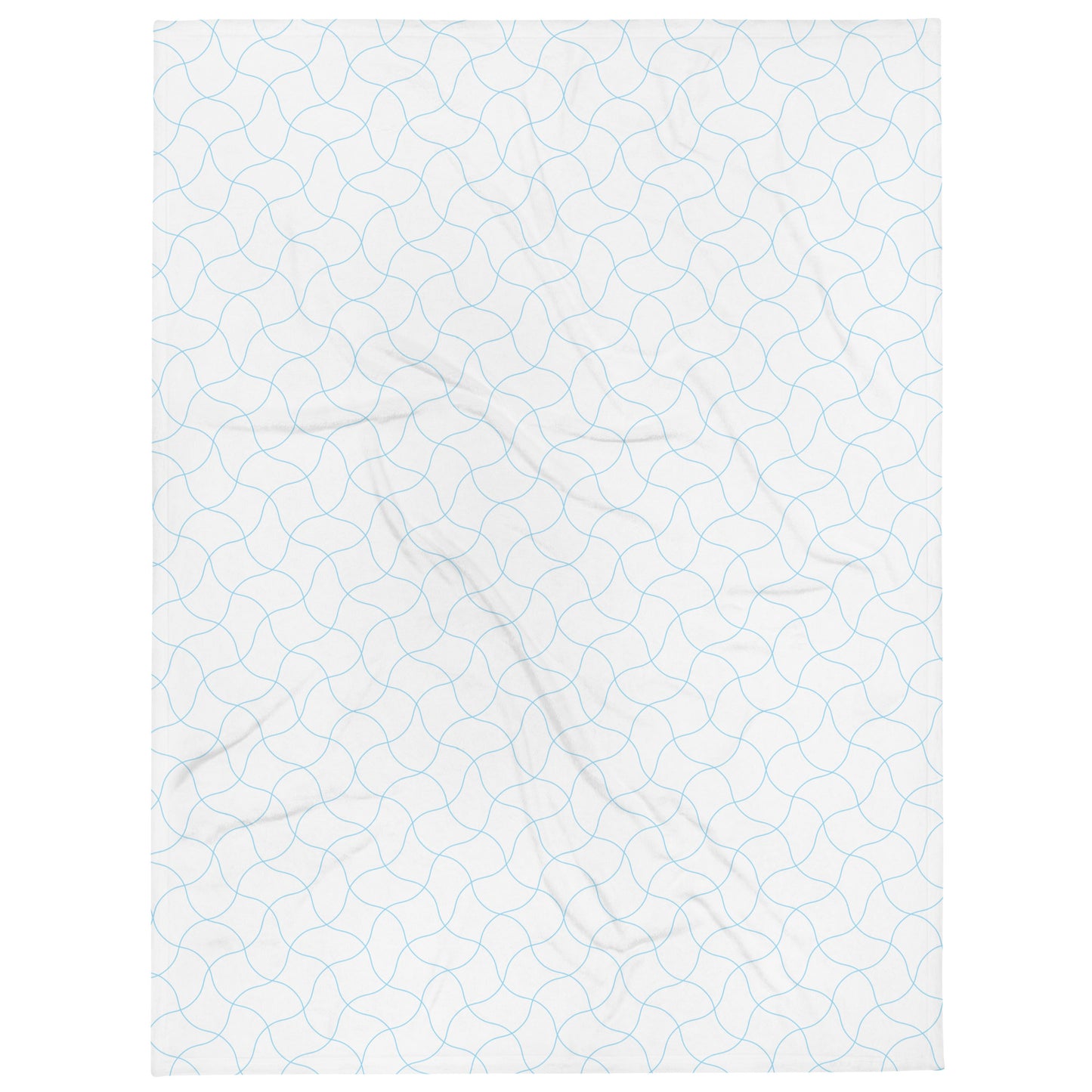 Wave Outlines - Sustainably Made Throw Blanket