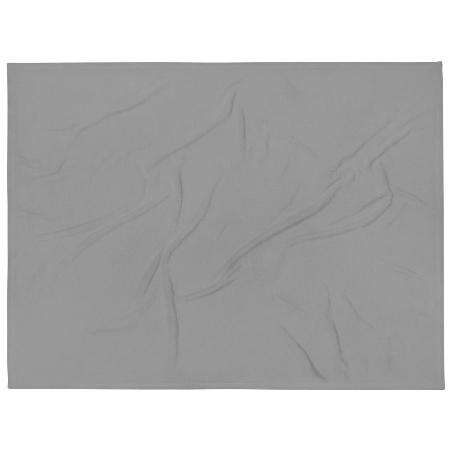 Grey - Sustainably Made Throw Blanket