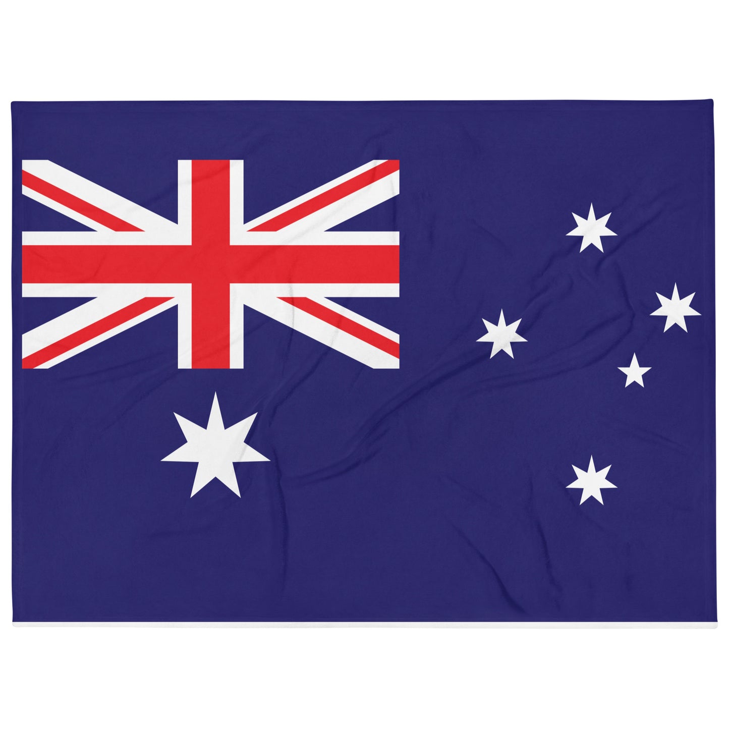 Australia Flag - Sustainably Made Throw Blanket