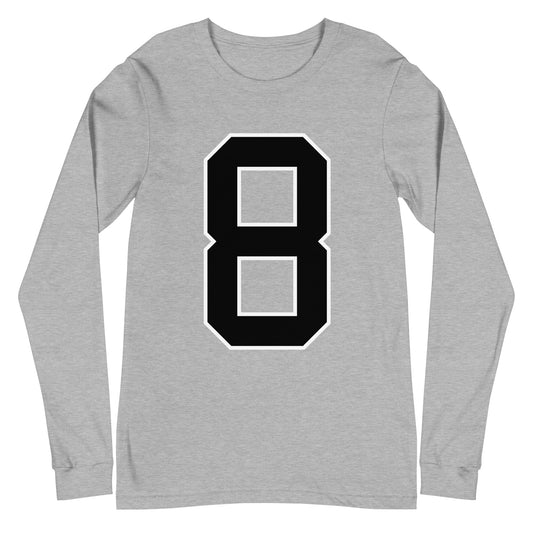 Eight Symbol - Sustainably Made Long Sleeve Tee