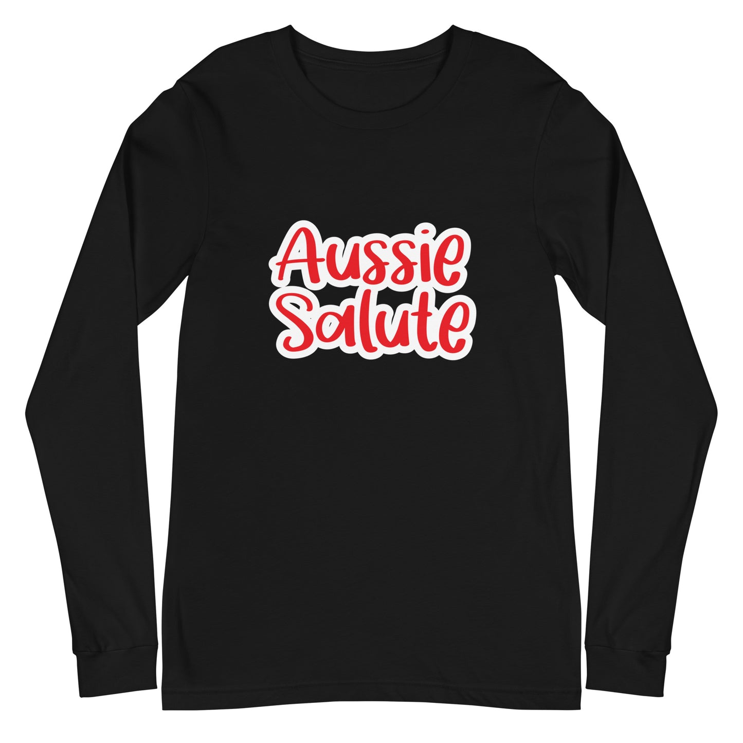 Aussie Salute - Sustainably Made Long Sleeve Tee