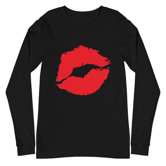 Lips - Sustainably Made Long Sleeve Tee